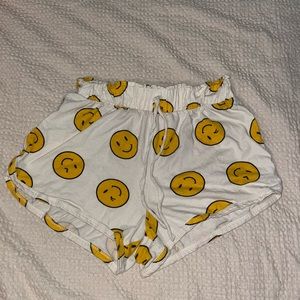 Altar’d State smiley face sleep shorts size small